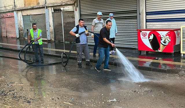 Bağlar’da Altyapı Sonrası Hummalı Temizlik!