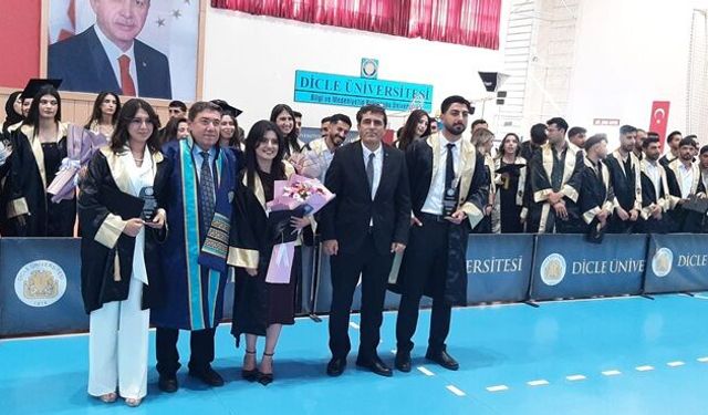 Dicle Üniversitesi BESYO yeni mezunlarını verdi