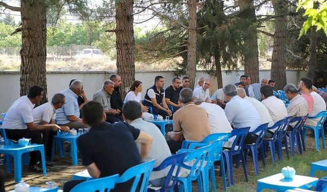 DİSKİ Genel Müdürü Şerifoğlu, Malabadi’de halkla buluştu