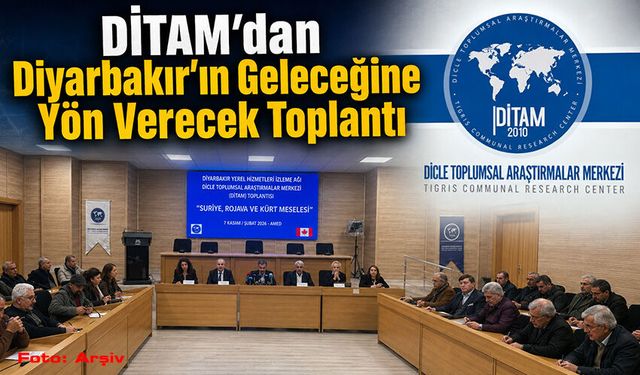 DİTAM'dan Diyarbakır'ın Geleceğine Yön Verecek Toplantı