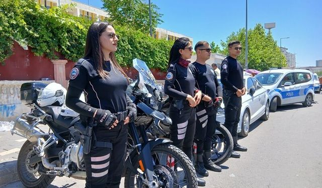 Diyarbakır Emniyeti Sınav Güvenliği İçin Sahada