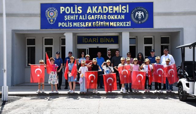 'Gaffar Amcayla Elele' projesiyle polislik mesleğini tanıyorlar