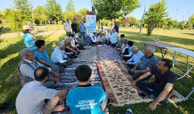 Gençler ve yaşlılar aynı etkinlikte buluştu