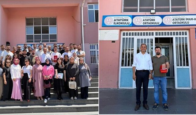 Kulp'ta Tayini Çıkan Öğretmenlere Plaketli Veda