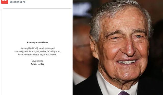 Rahmi Koç'tan Kürt Kadınlara ilişkin sözler sonrası özür mesajı