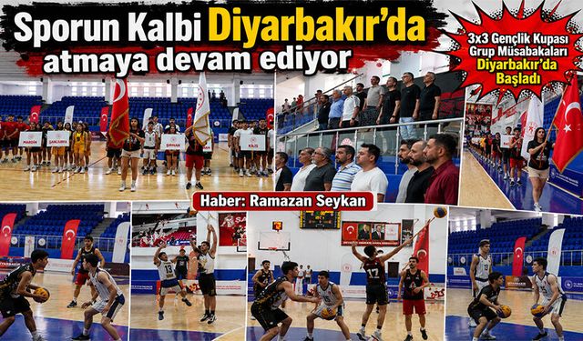 Sporun Kalbi Diyarbakır’da atmaya devam ediyor