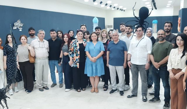 Dicle Üniversitesi’nde Atıklar Sanata Dönüştü: Her Eser Bir Hafıza Hikâyesi Anlatıyor