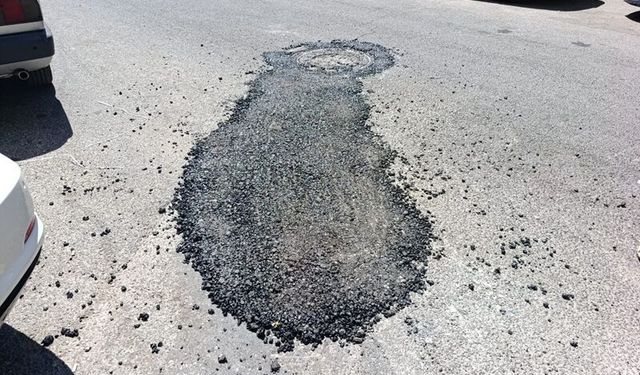 Haberimizin Ardından Belediye Harekete Geçti: Yoldaki Çukur Onarılıyor