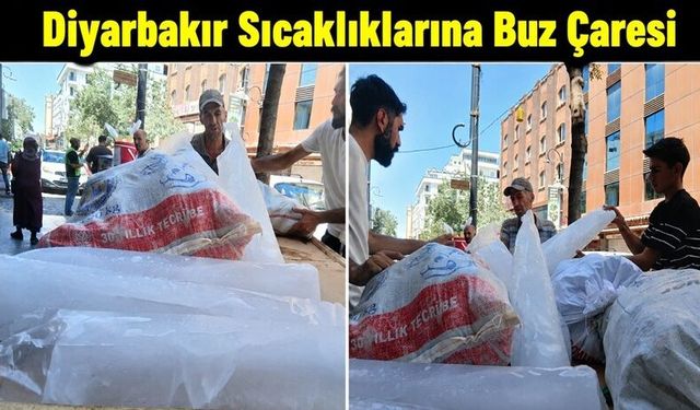 Diyarbakır Sıcaklıklarına Buz Çaresi