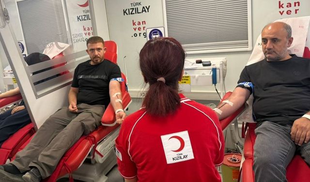 Diyarbakır'ın o ilçesinde kan bağışı kampanyasına yoğun ilgi