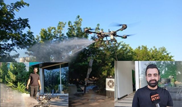 Diyarbakırlı Girişimci İtfaiye Drone ile Yangınlara Çözüm Bulacak