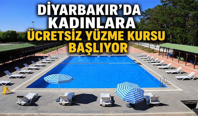 Diyarbakır'da Kadınlara Ücretsiz Yüzme Kursu Başlıyor