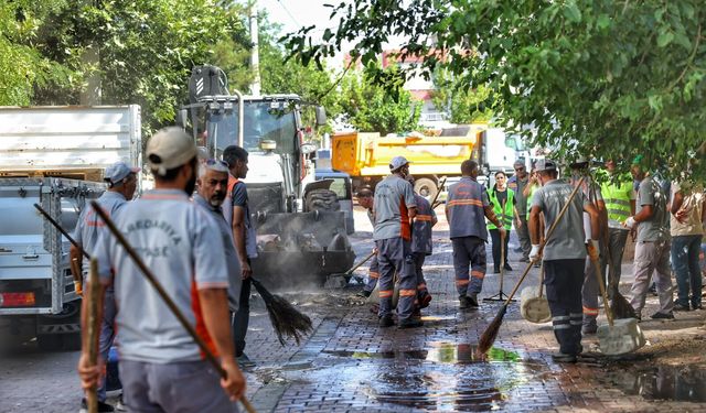 Kayapınar Belediyesi'nden Temizlik Seferberliği: Tüm Personel Sahaya İndi