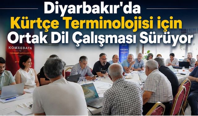 Diyarbakır'da Kürtçe Terminolojisi için Ortak Dil Çalışması Sürüyor