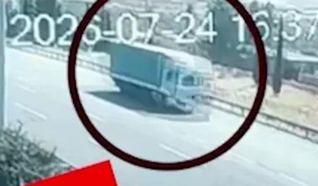 Otoyolda ters yönde giden tırın sürücüsüne ceza kesildi