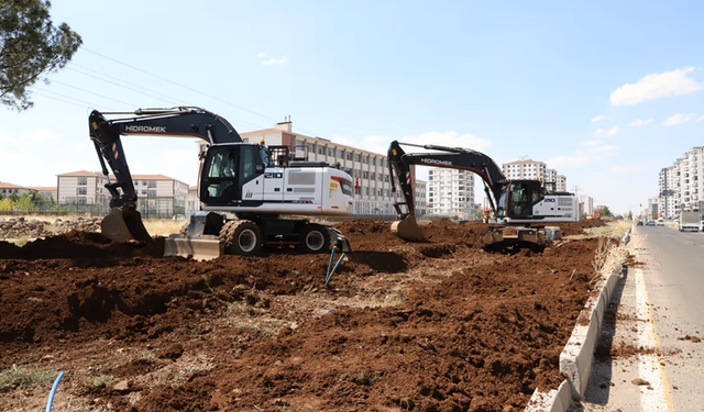 Diyarbakır’da 60 bin metrekarelik bulvar peyzajla yenileniyor