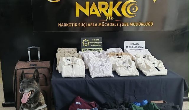 Valizlerinde uyuşturucu ele geçirilen yabancı uyruklu zanlı tutuklandı