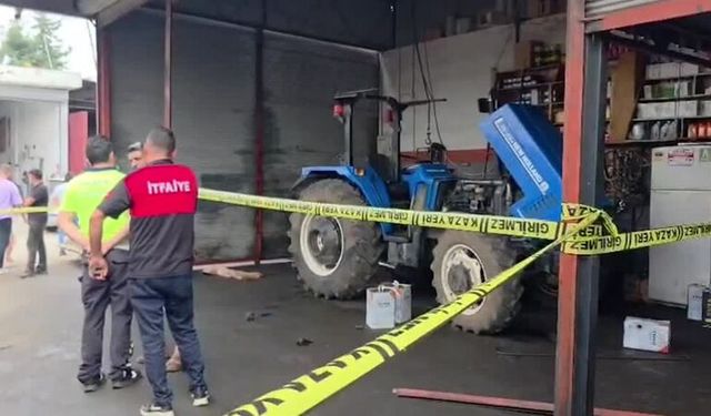 Traktör tamiri faciayla sonuçlandı