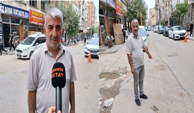 Vatandaşlardan Bağlar Belediyesine Asfalt Çağrısı