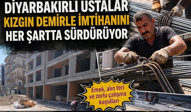 Diyarbakırlı Ustaların Kızgın Demirle imtihanı sürüyor
