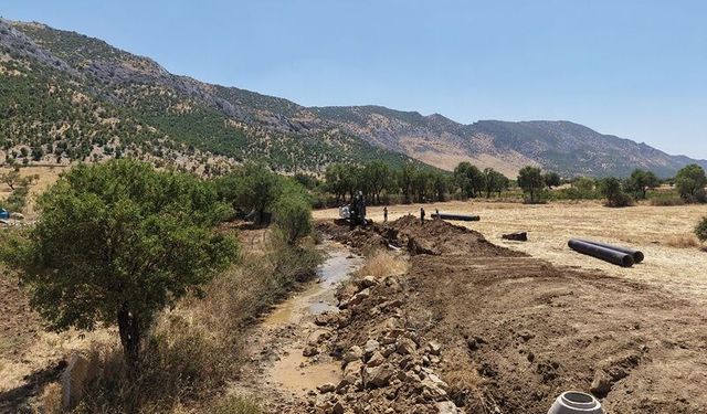 Hani Kuyular Mahallesi’nde Atık Su Sorununa 260 Metrelik Çözüm