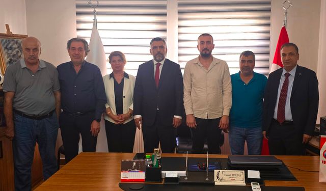 Eğitim-İş Diyarbakır Şubesi’ne ziyaret