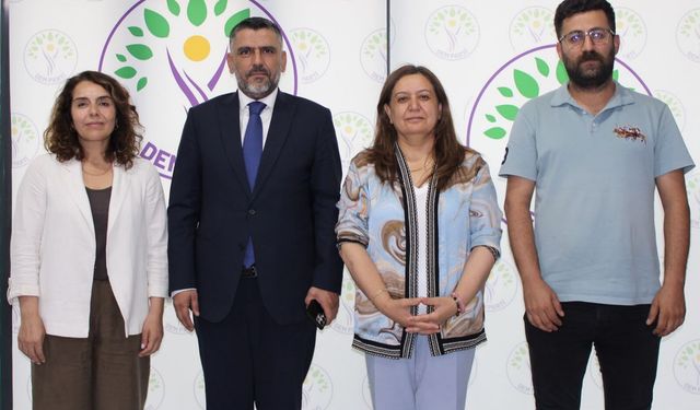 GGC Yönetiminden DEM Parti Diyarbakır İl Başkanlığı’na Ziyaret