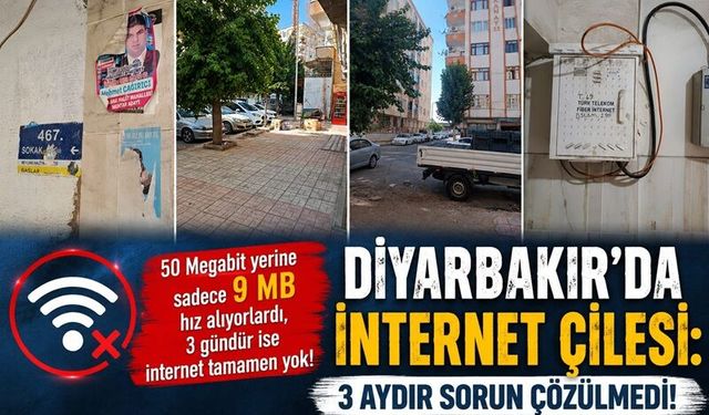 Diyarbakır’da İnternet Çilesi: 3 Aydır Sorun Çözülmedi
