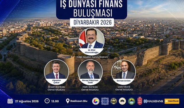 Türkiye Odalar ve Borsalar Birliği Başkanı Hisarcıklıoğlu Diyarbakır’a geliyor