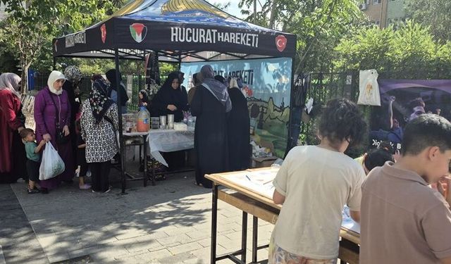 Siirt’te Gazze’ye Dikkat Çeken Filistin Temalı Resim Sergisi