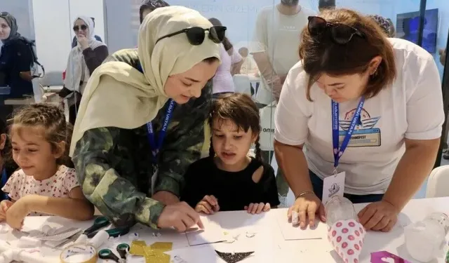 TEKNOFEST Mavi Vatan’da Çocuklar Kendi Su Roketlerini Tasarlıyor