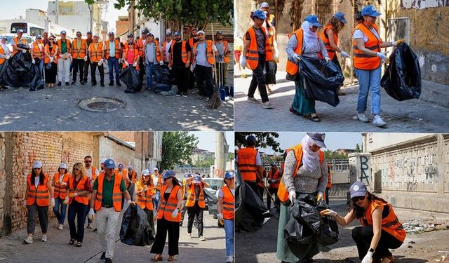 Diyarbakır’da Temizlik Seferberliği Büyüyor: Yenişehir Belediyesi de Sahaya İndi