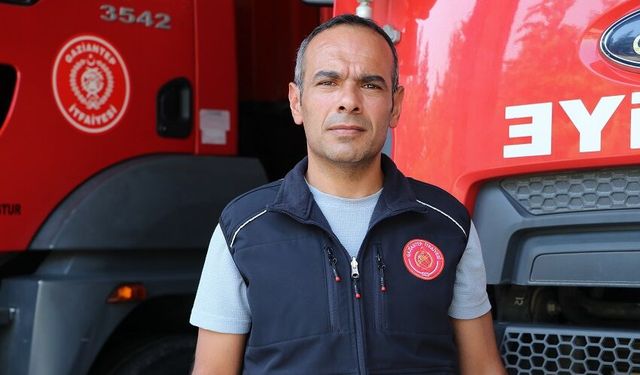 İtfaiyeci babasının yolundan gitti, 17 yıldır hayat kurtarıyor