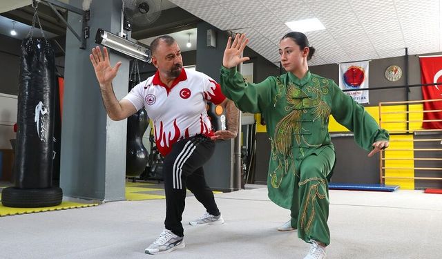 Babasının izinden giden dünya şampiyonu yeni başarılar için çalışıyor