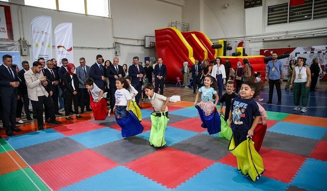 Diyarbakır’da okul öncesi çocuklar oyun ve atölyelerde buluştu