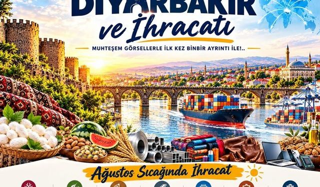 Diyarbakır’ın Ağustos İhracatında Irak Açık Ara Zirvede