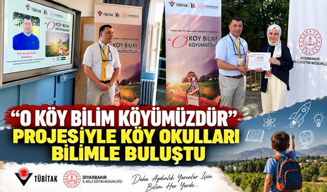 Köy Okullarındaki Öğrenciler Bilimle Buluştu