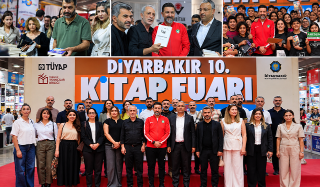 Amedspor Heyeti Diyarbakır Kitap Fuarı’nı Ziyaret Etti
