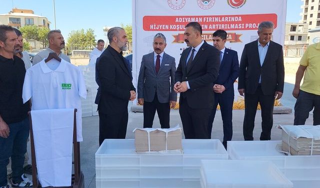 Fırıncılara hijyen ve ekipman desteği