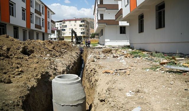 Hani’de Kanalizasyon Altyapısı Yenilendi