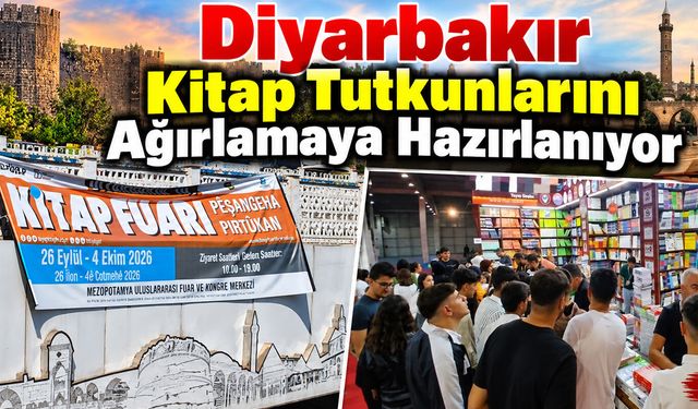 Diyarbakır Kitap Tutkunlarını Ağırlamaya Hazırlanıyor