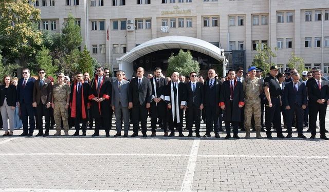 Mardin, Şırnak ve Bingöl'de yeni adli yıl dolayısıyla törenler düzenlendi