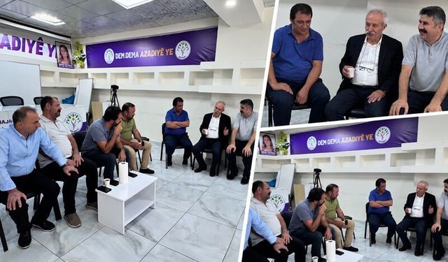 Diyarbakır’da Selçuk Mızraklı’ya ziyaretçi yoğunluğu