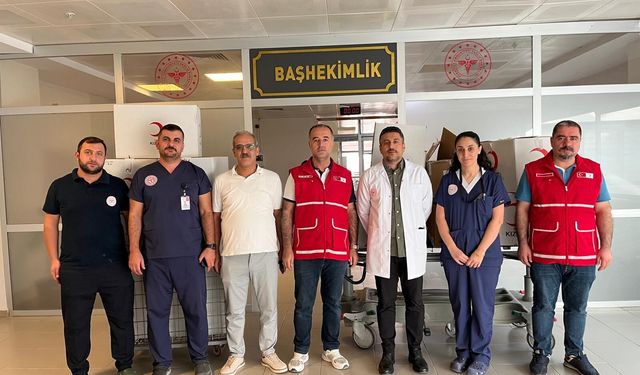 Kızılay’dan tedavi gören çocuklara anlamlı destek
