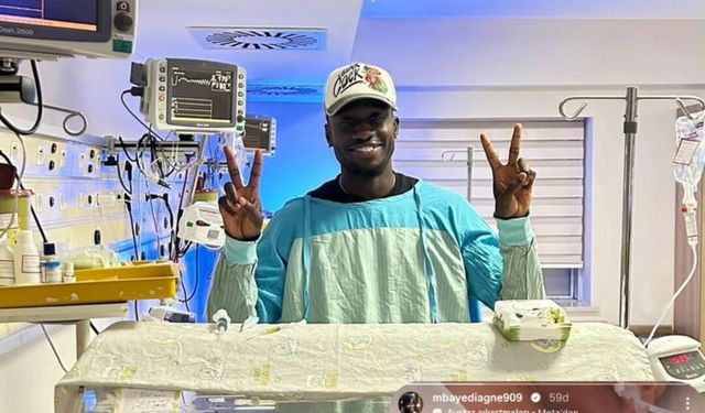 Mbaye Diagne, kendi adının verildiği minik Diagne’yi ziyaret etti
