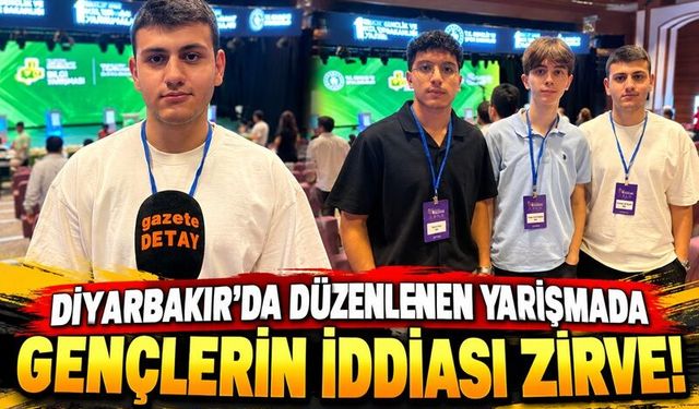 Diyarbakır'da Düzenlenen Yarışmada Gençlerin İddiası Zirve!