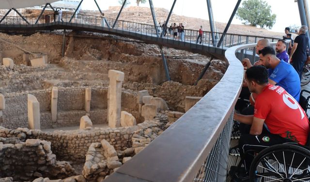 Göbeklitepe’nin gölgesinde tekerlekli sandalye basketbol heyecanı