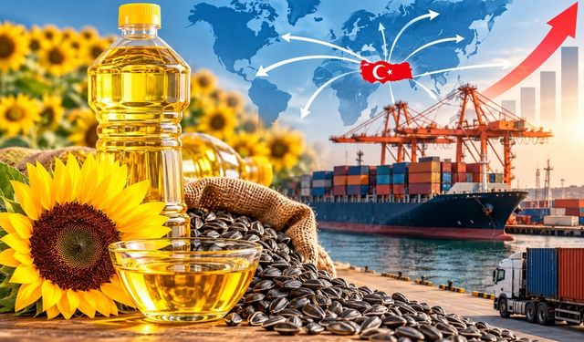 Türkiye’nin Ayçiçeği Yağı İhracatı 9 Ayda 932 Milyon Dolara Yaklaştı