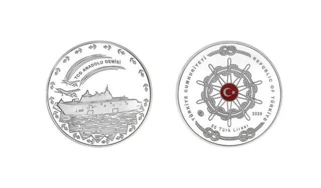 TCG Anadolu için özel hatıra parası satışa çıktı