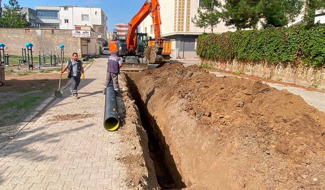 Bismil’de Asfalt Öncesi Altyapı Çalışmaları Tamamlandı